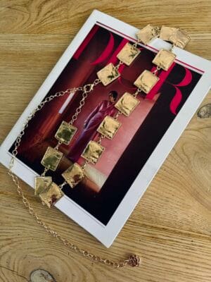 Ζώνη Xρυσή Αλυσίδα Σφυρήλατη