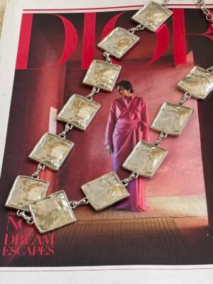 Ζώνη Ασημί Αλυσίδα Σφυρήλατη