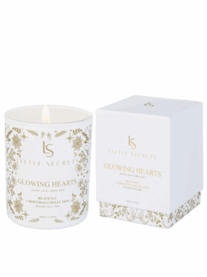 Glowing Hearts Aromatic Soy Candle Heavenly Collection