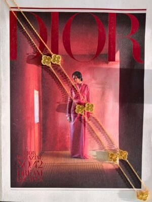 Κολιέ Ατσάλινο Επιχρυσωμένο