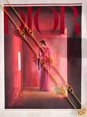 Κολιέ Ατσάλινο Επιχρυσωμένο